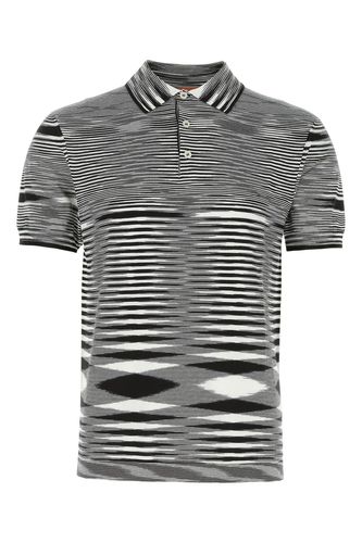 Embroidered Cotton Polo Shirt - Missoni - Modalova