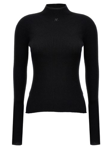 Courrèges solar Light Rib Sweater - Courrèges - Modalova