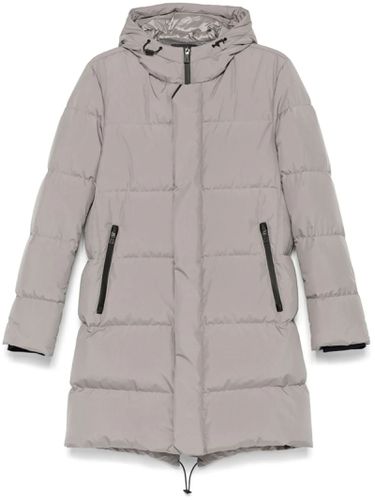 Herno Taupe Grey Padded Coat - Herno - Modalova