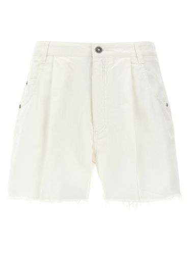 Denim Bermuda Shorts - Ermanno Scervino - Modalova