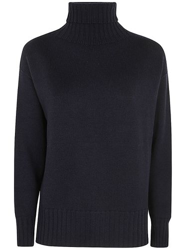 Long Sleeves Turtle Neck Oversized Sweater - Drumohr - Modalova