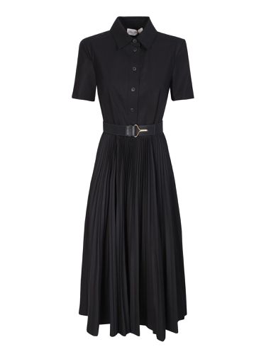 Pleated Shirt Dress - Tory Burch - Modalova