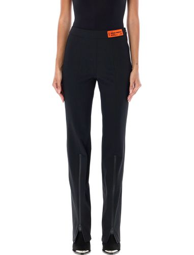 HERON PRESTON Gabardine Zip Pants - HERON PRESTON - Modalova