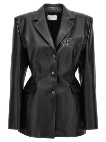 Magda Butrym Leather Blazer - Magda Butrym - Modalova