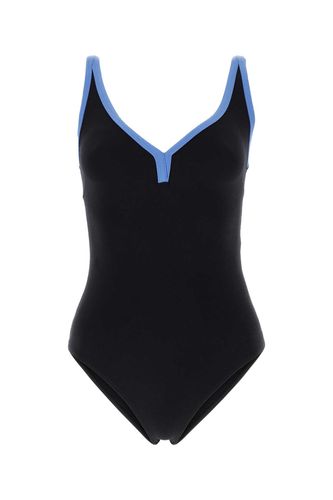 Black Stretch Nylon Maria Swimsuit - Lisa Marie Fernandez - Modalova