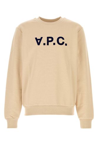 A. P.C. Beige Cotton Sweatshirt - A.P.C. - Modalova