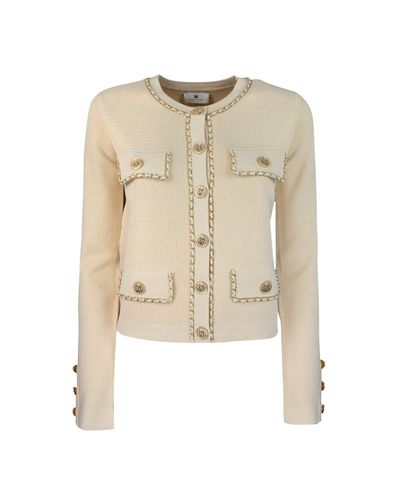 Elisabetta Franchi Tricot Sweater - Elisabetta Franchi - Modalova