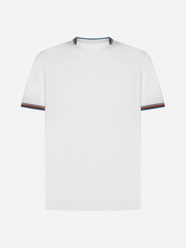 Stripe Detail Cotton T-shirt - Paul Smith - Modalova