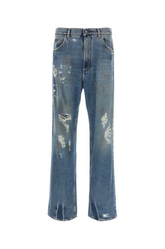 Denim Wide-leg Jeans - Dolce & Gabbana - Modalova