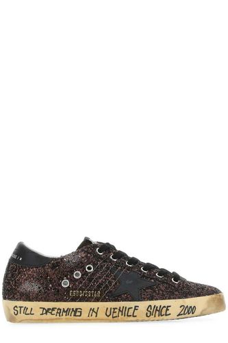 Sequinned Lace-up Sneakers - Golden Goose - Modalova