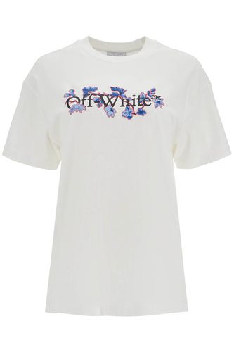 Off-White Flower Bookish T - Off-White - Modalova