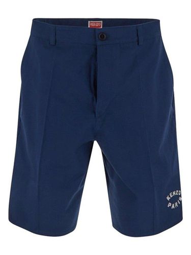 Kenzo Logo Patch Bermuda Shorts - Kenzo - Modalova