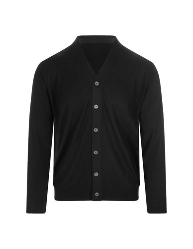 Fedeli Black Wool Ml 140 Cardigan - Fedeli - Modalova