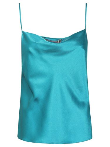 Satin Sleeveless Top - Alberta Ferretti - Modalova