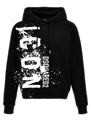 Dsquared2 Icon Splash Hoodie - Dsquared2 - Modalova