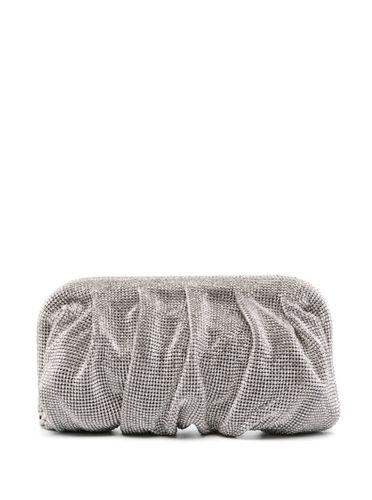 Venus La Grande Clutch Bag In Fabric With Allover Crystals Woman - Benedetta Bruzziches - Modalova