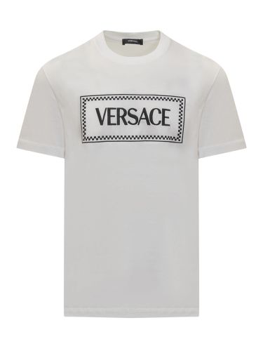 Versace T-shirt With Logo - Versace - Modalova