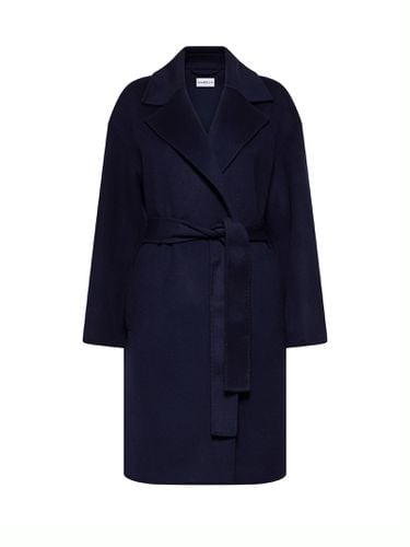 Marella Navy Blue Long Coat - Marella - Modalova