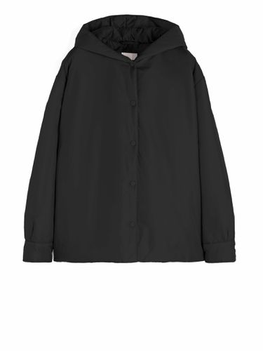 Black Down Jacket With Hood Women - Aspesi - Modalova