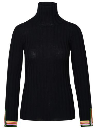 Etro Black Wool Turtleneck Sweater - Etro - Modalova