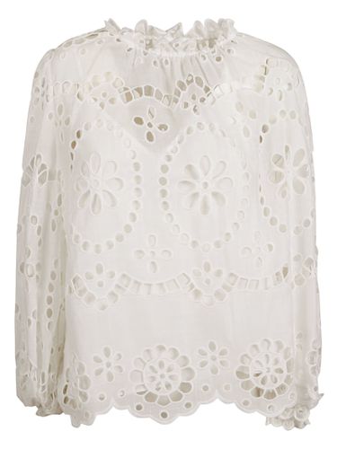 Zimmermann Lexi Embroidered Blouse - Zimmermann - Modalova