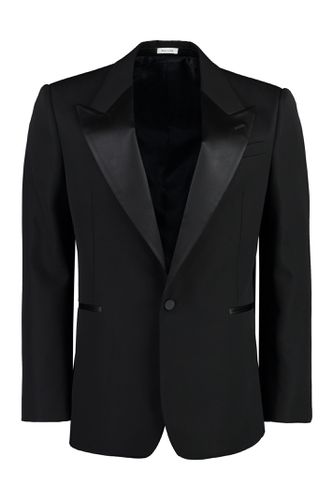 Single-breasted One Button Jacket - Alexander McQueen - Modalova