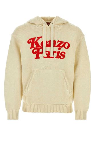 Kenzo Ivory Cotton Sweatshirt - Kenzo - Modalova
