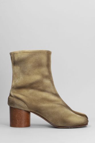 Tabi Ankle Boots In Suede - Maison Margiela - Modalova