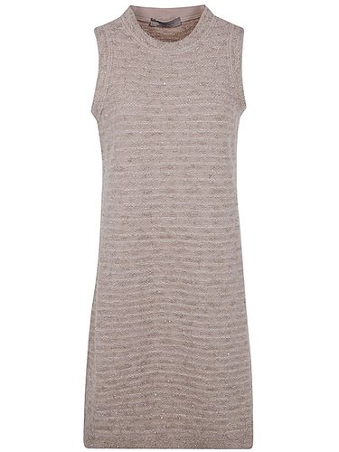 D. Exterior Pattern Crystal Sleeveless Dress - D.Exterior - Modalova