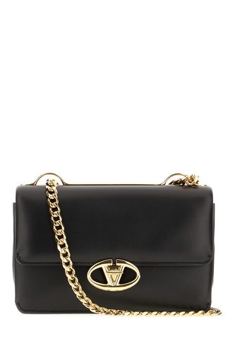 Black Nappa Leather Vlogo Crossbody Bag - Valentino Garavani - Modalova