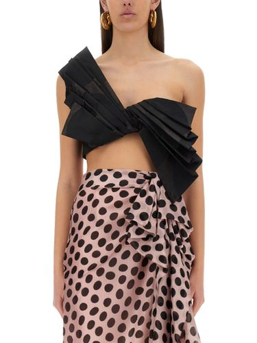 Nina Ricci twisted Polka Dots Top - Nina Ricci - Modalova