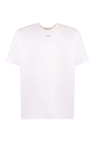 Lanvin Logo Cotton T-shirt - Lanvin - Modalova