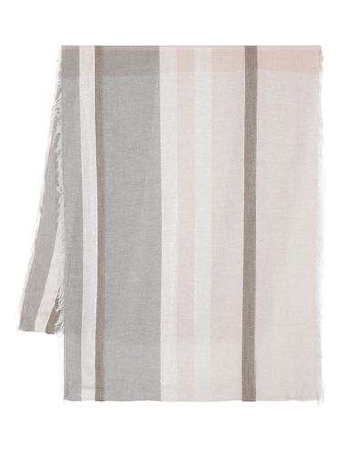 Vespero Stripes Textures Scarf - Antonelli - Modalova