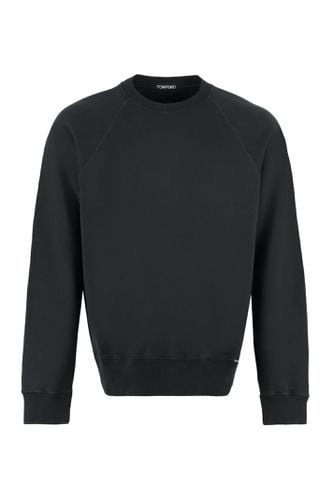 Cotton Crew-neck Sweatshirt - Tom Ford - Modalova