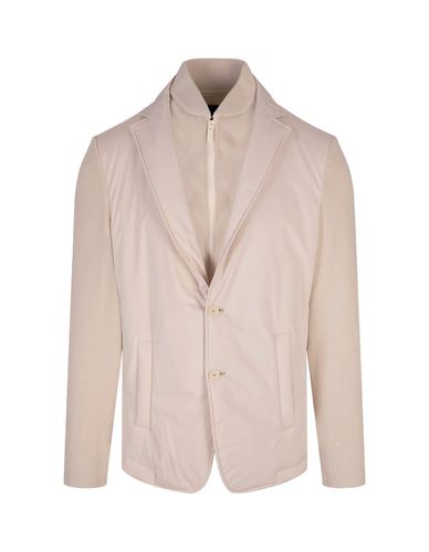 Ivory Padded Performance Jacket - Hugo Boss - Modalova