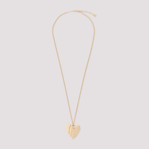 Amina Muaddi Heartbreaker Necklace - Amina Muaddi - Modalova