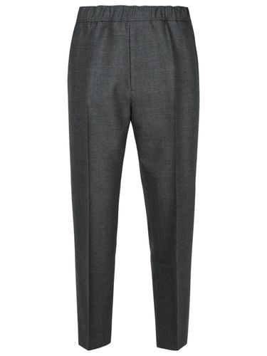 Lanvin Grey Wool Trousers - Lanvin - Modalova