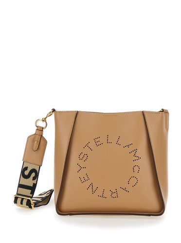 Crossbody Bag With Perforated Logo In Faux Leather Woman - Stella McCartney - Modalova