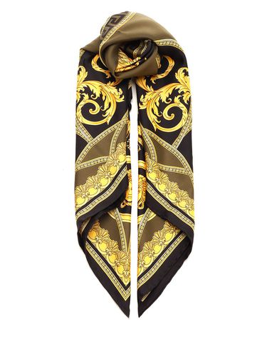 Versace Silk Twill Scarf - Versace - Modalova