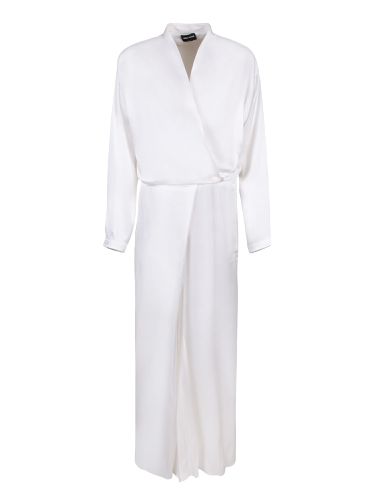 Giorgio Armani White Silk Dress - Giorgio Armani - Modalova