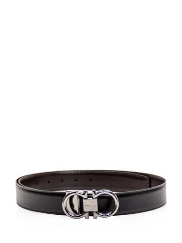 Logo Buckled Reversible Belt - Ferragamo - Modalova