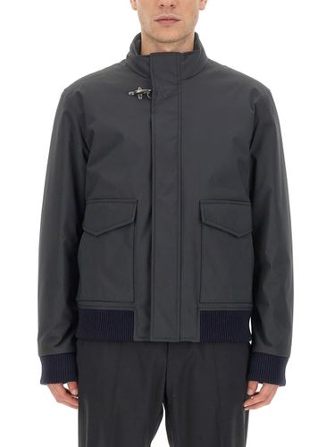 Fay Nylon Bomber Jacket - Fay - Modalova