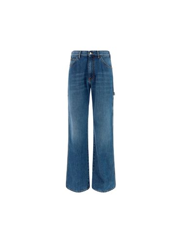 Straight Buttoned Jeans - Alexander McQueen - Modalova