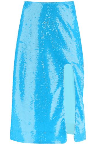 Ganni Sequined Midi Skirt - Ganni - Modalova