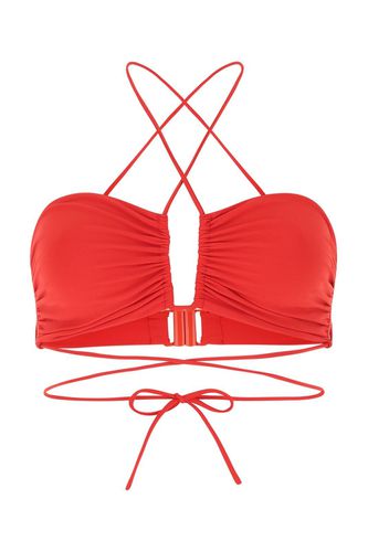 Cross-strap Wrapped Bikini Top - Magda Butrym - Modalova