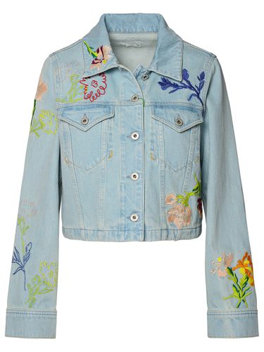 Kenzo Drawn Flowers Denim Jacket - Kenzo - Modalova