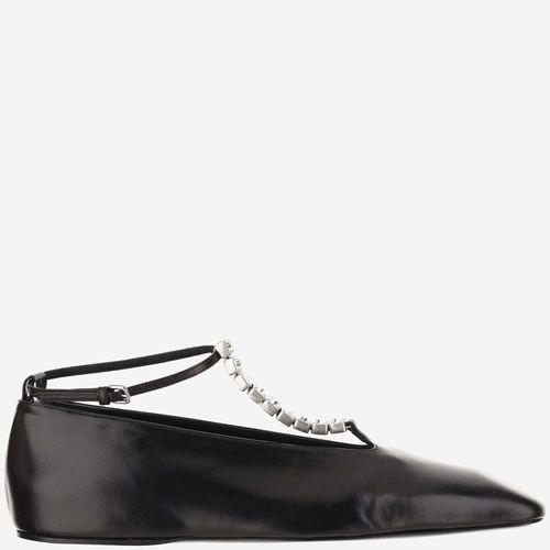 Jil Sander Black Leather Ballerinas - Jil Sander - Modalova