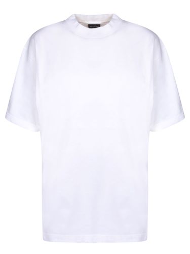 Balenciaga Paris White/pink T-shirt - Balenciaga - Modalova