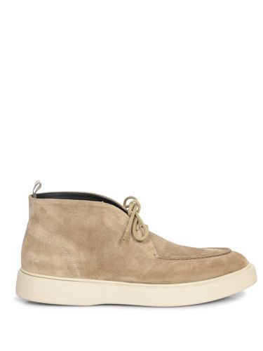 Beige Suede Ankle Boot - Officine Creative - Modalova