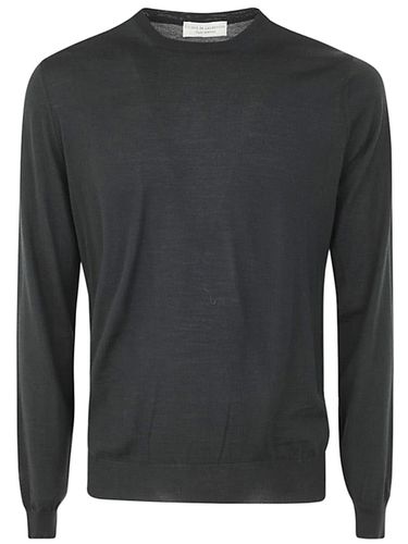 Royal Merino Long Sleeves Crew Neck Sweater - Filippo De Laurentiis - Modalova